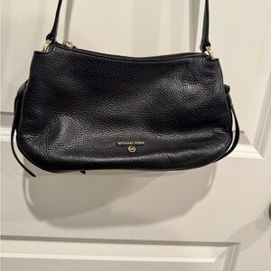 Michael Kors Pebbled Black Shoulder Bag